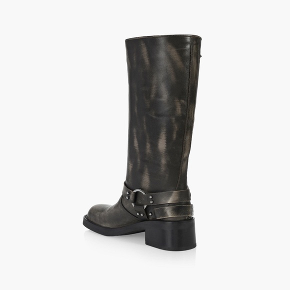 NEW - Browns Shoes B2 ‘Speedway’ moto boots - Size EU 36 - Picture 3 of 11